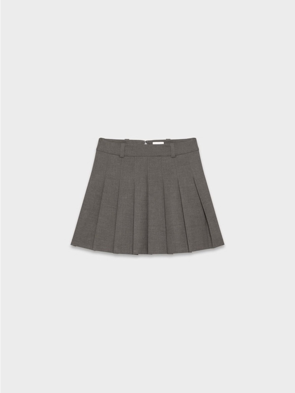 Aritzia Sunday Best Olive Micro Skirt - Heather Charcoal, Size 8